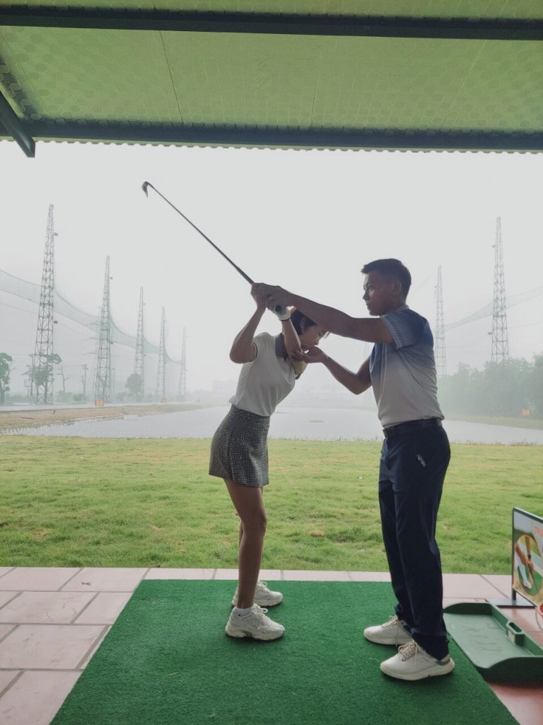 HÌnh ảnh thực tế về khoá học Golf